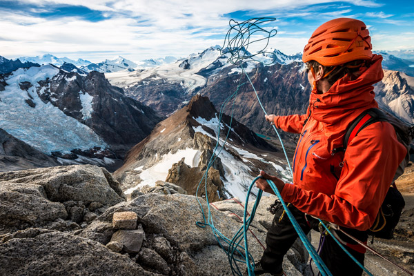 Mount Meru climbing